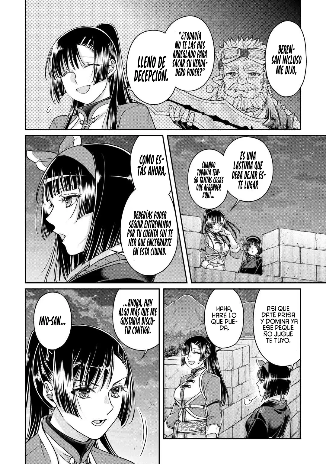 Tsuki ga Michibiku Isekai Douchuu Capitulo 94: Una Triste o Quizás Amarga Despedida. página 15