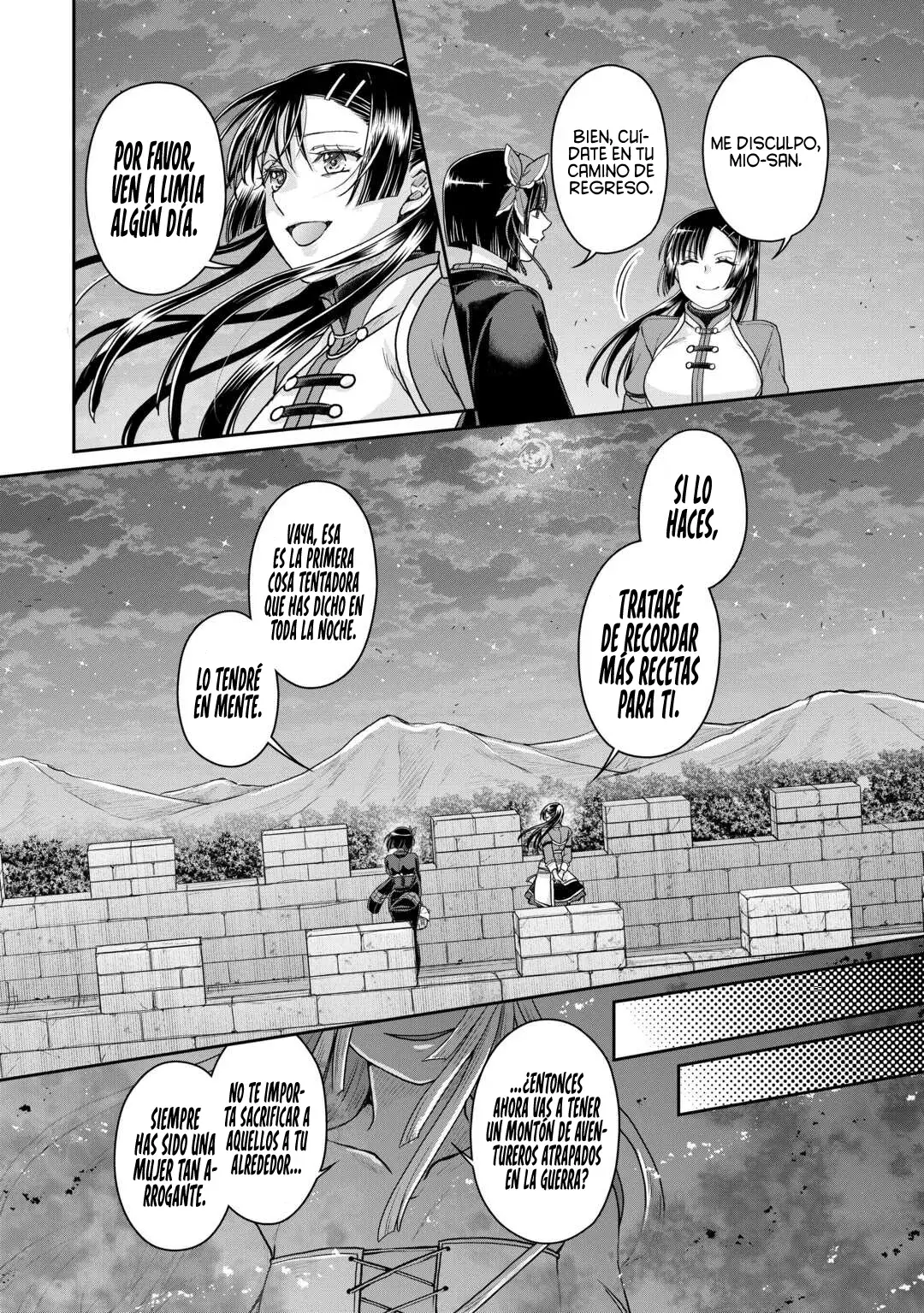 Tsuki ga Michibiku Isekai Douchuu Capitulo 94: Una Triste o Quizás Amarga Despedida. página 19