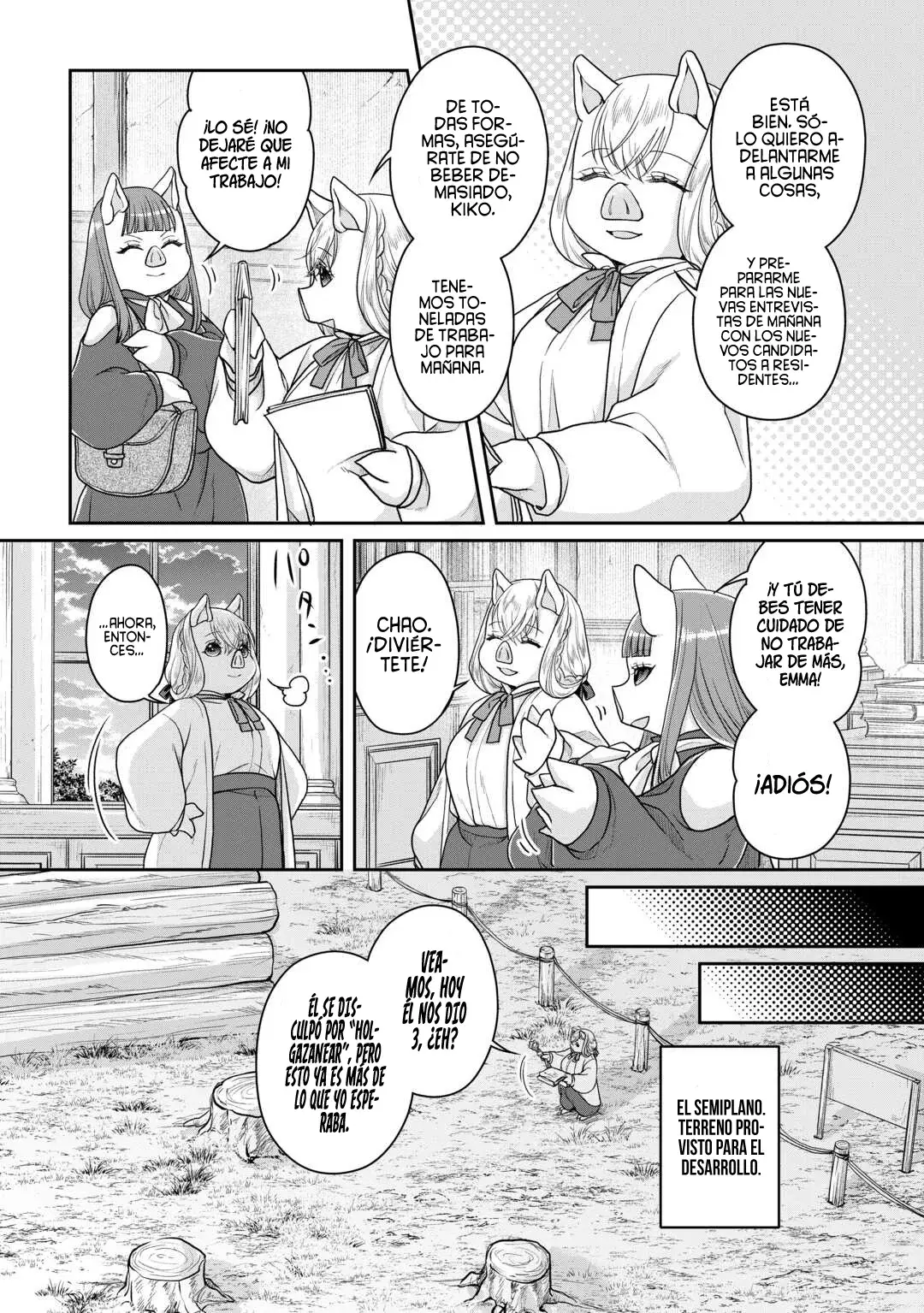 Tsuki ga Michibiku Isekai Douchuu Capitulo 95: ¡La Talentosa Secretaria quiere ser Devorada! página 5