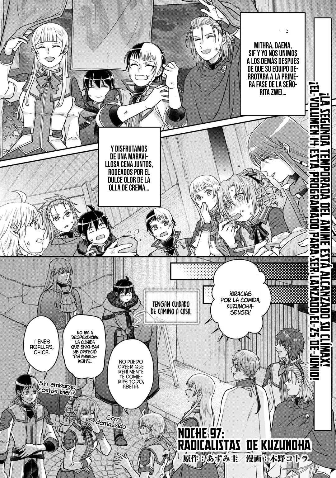 Tsuki ga Michibiku Isekai Douchuu Capitulo 97: Radicalistas de Kuzunoha. página 4