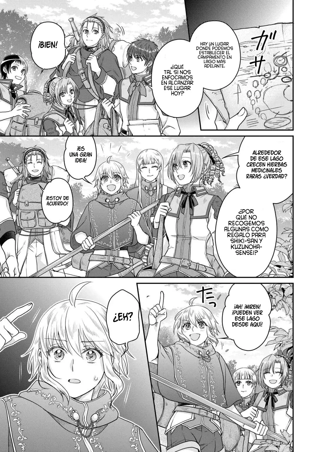 Tsuki ga Michibiku Isekai Douchuu Capitulo 98: Agente Banano. página 12