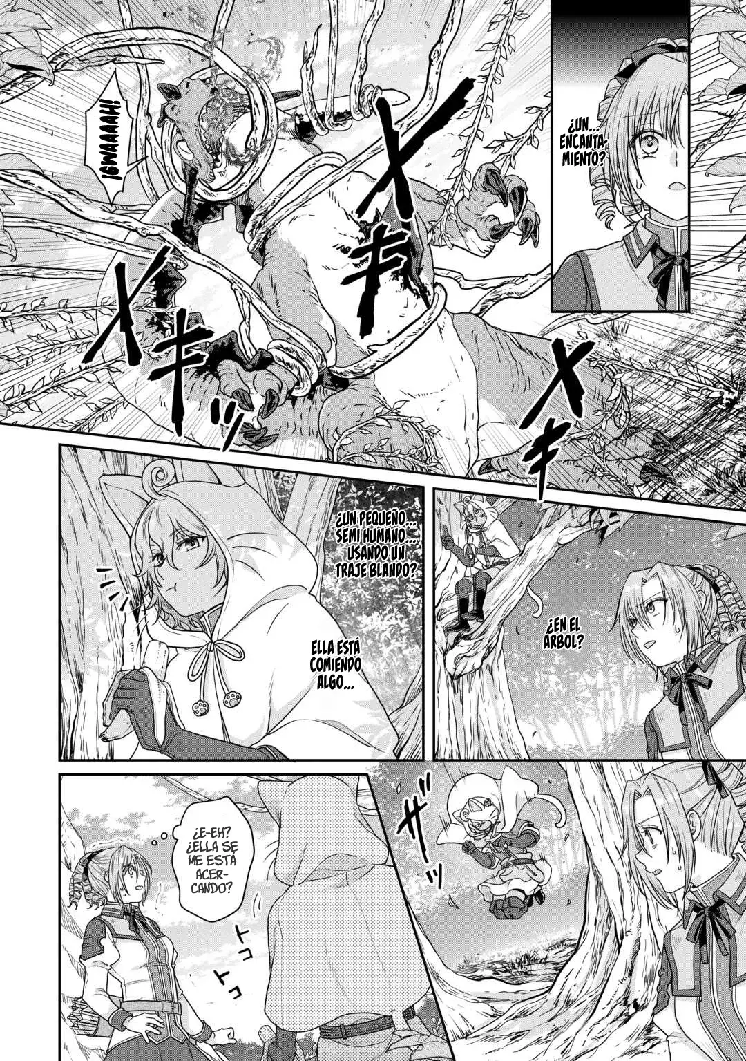 Tsuki ga Michibiku Isekai Douchuu Capitulo 98: Agente Banano. página 17