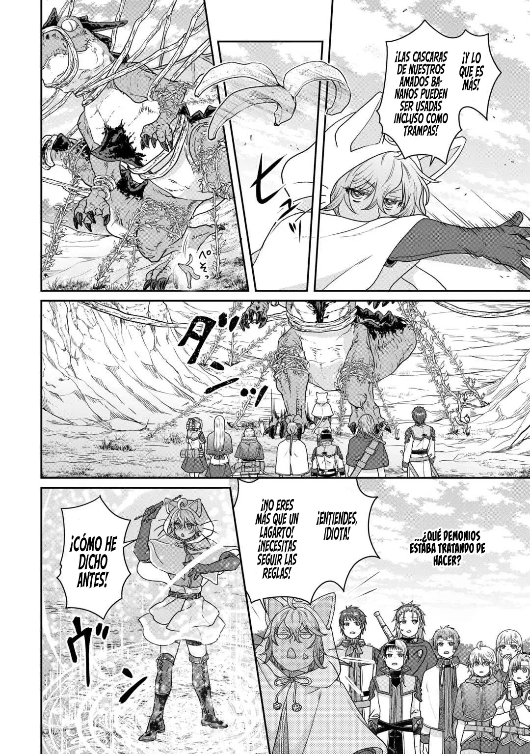 Tsuki ga Michibiku Isekai Douchuu Capitulo 98: Agente Banano. página 21