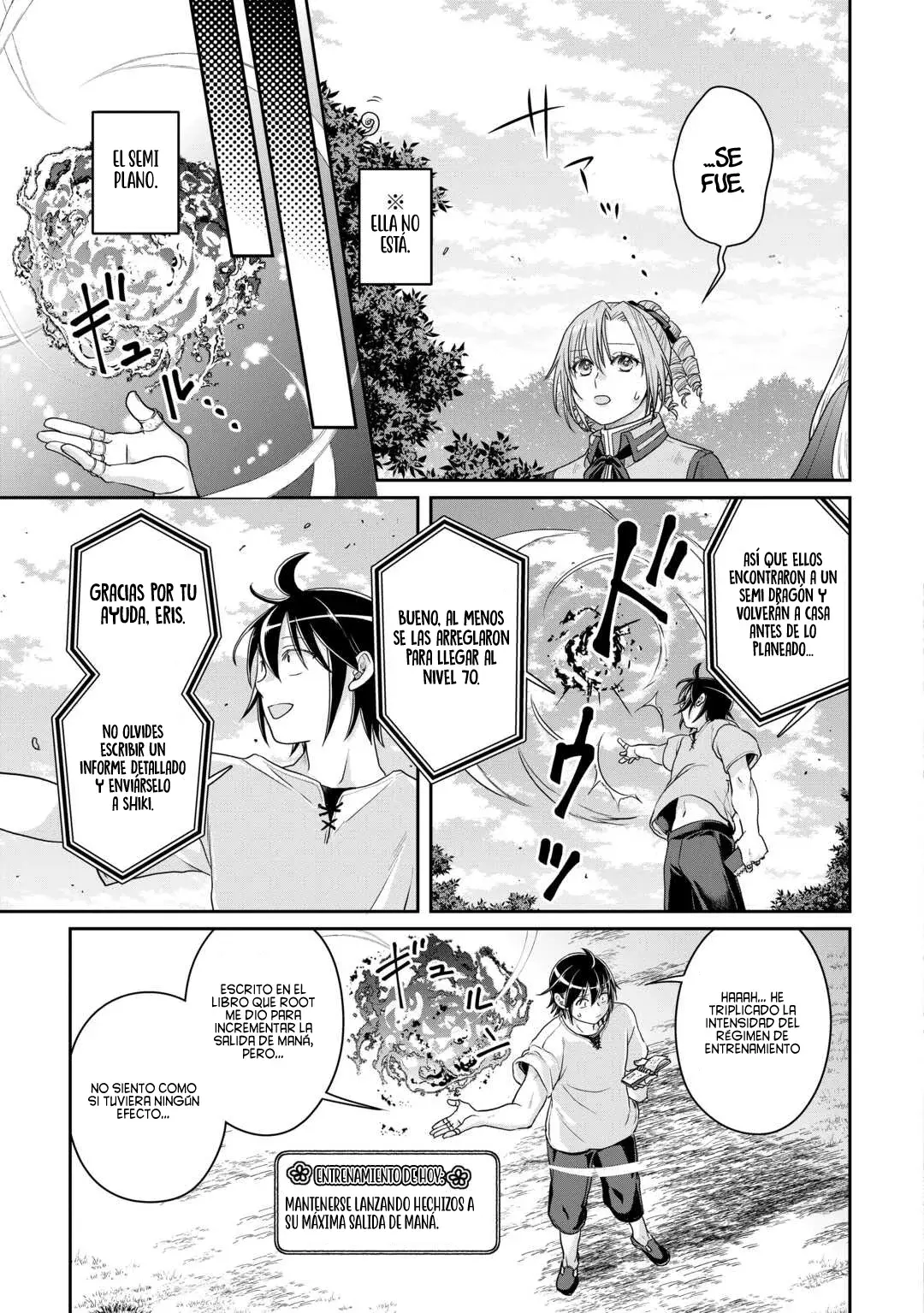 Tsuki ga Michibiku Isekai Douchuu Capitulo 98: Agente Banano. página 24