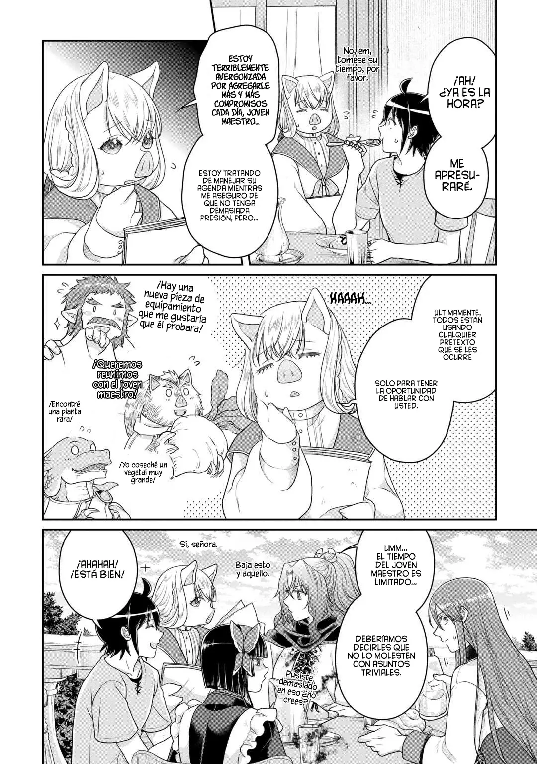 Tsuki ga Michibiku Isekai Douchuu Capitulo 98: Agente Banano. página 27