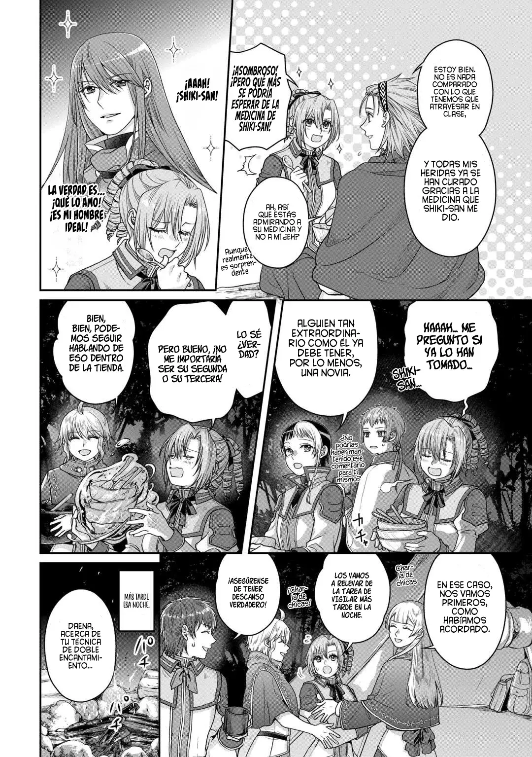 Tsuki ga Michibiku Isekai Douchuu Capitulo 98: Agente Banano. página 5