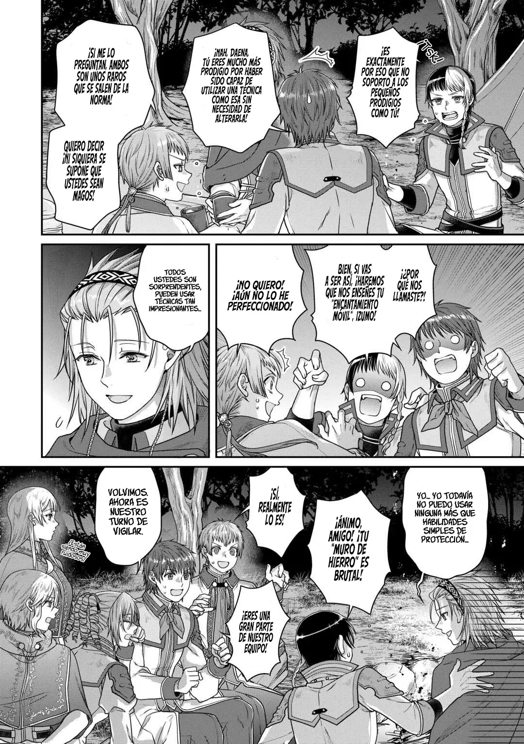 Tsuki ga Michibiku Isekai Douchuu Capitulo 98: Agente Banano. página 9