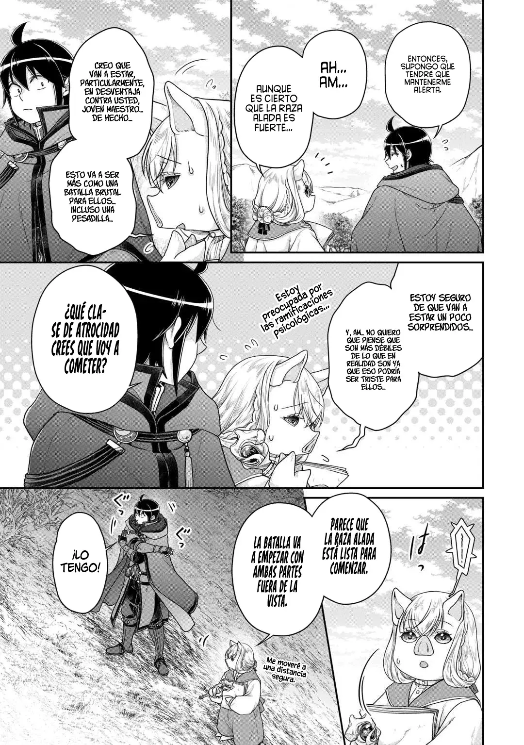 Tsuki ga Michibiku Isekai Douchuu Capitulo 99: Moscas; o, Joven Maestro Libre para Jugar. página 12
