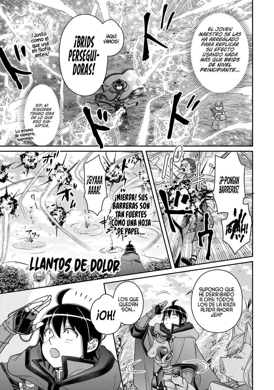 Tsuki ga Michibiku Isekai Douchuu Capitulo 99: Moscas; o, Joven Maestro Libre para Jugar. página 18