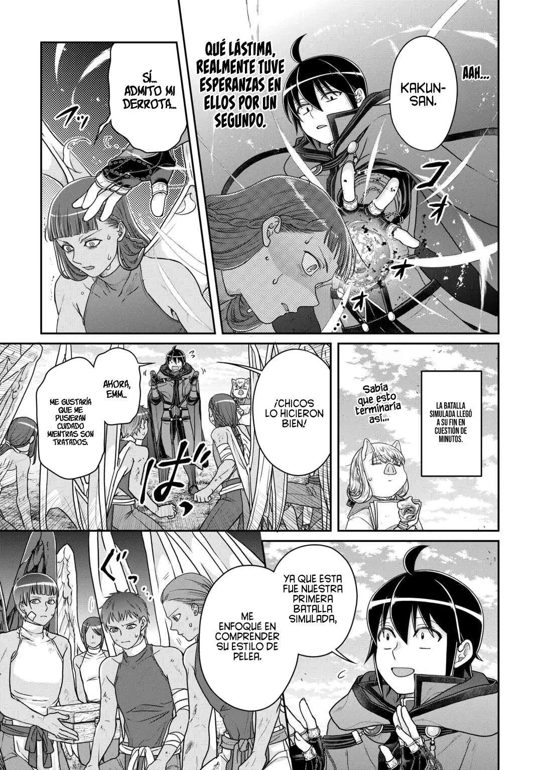 Tsuki ga Michibiku Isekai Douchuu Capitulo 99: Moscas; o, Joven Maestro Libre para Jugar. página 23