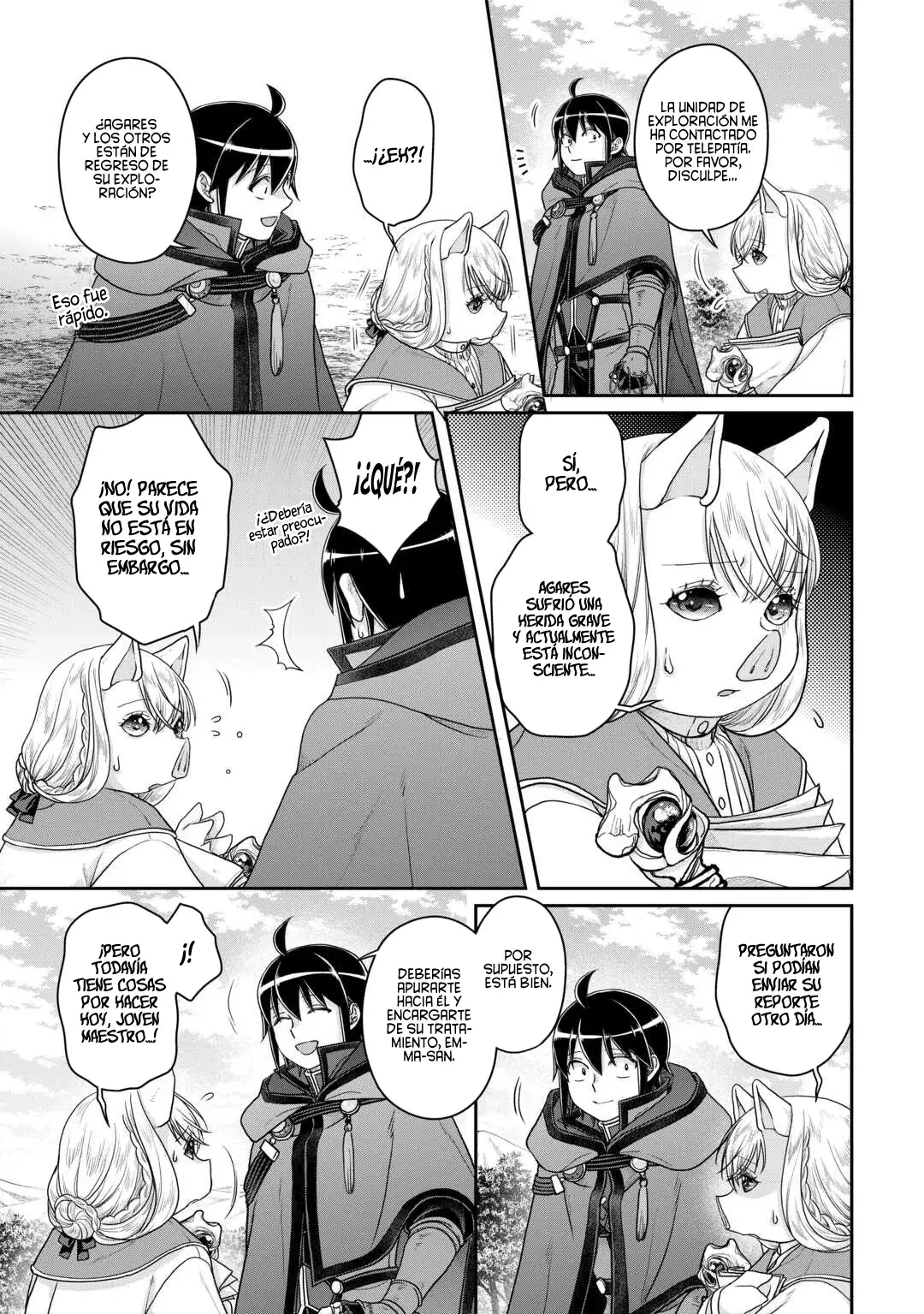 Tsuki ga Michibiku Isekai Douchuu Capitulo 99: Moscas; o, Joven Maestro Libre para Jugar. página 27