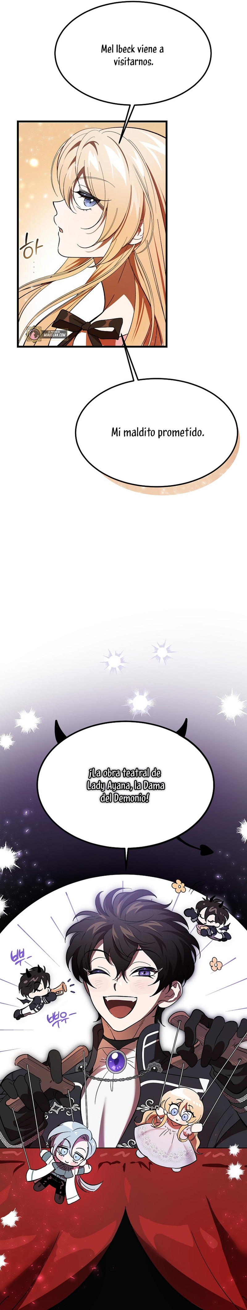 El demonio criará a una dama Capitulo 10 página 18
