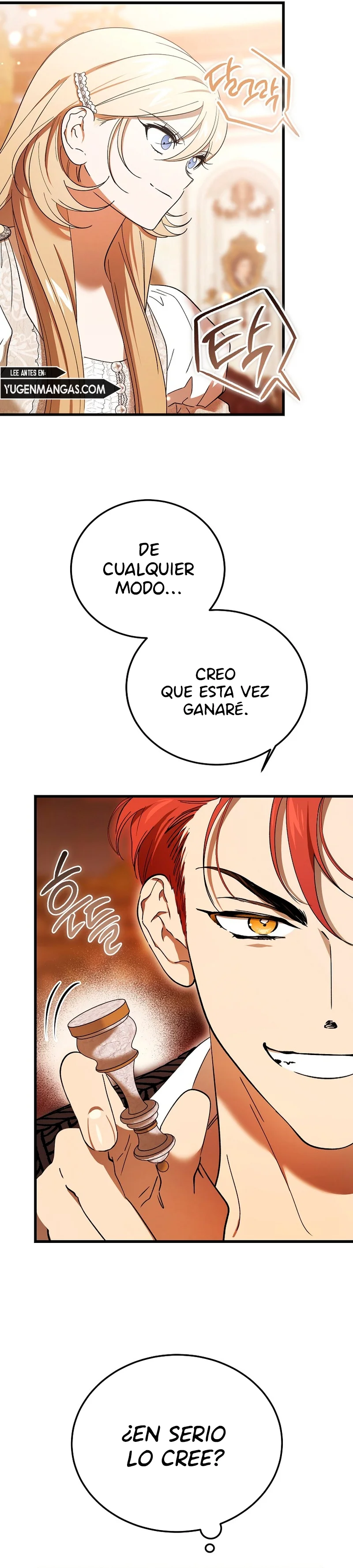 El demonio criará a una dama Capitulo 28 página 18