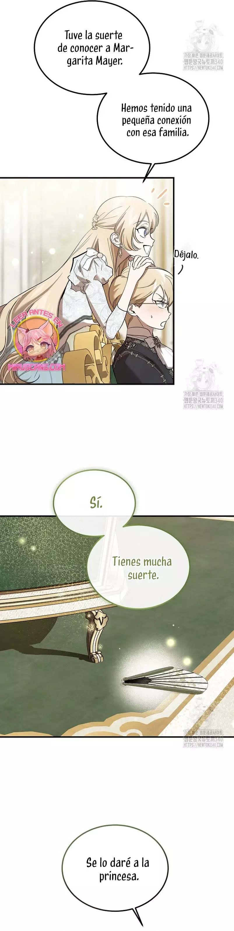 El demonio criará a una dama Capitulo 56 página 18