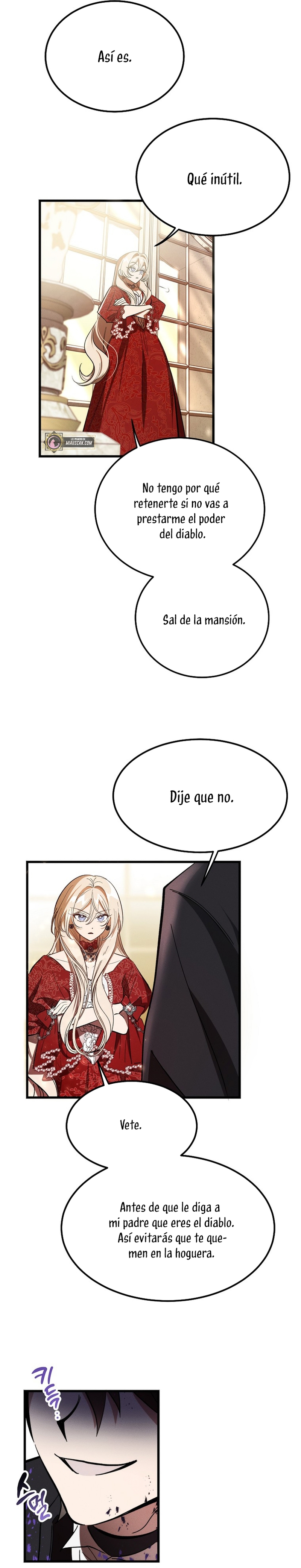 El demonio criará a una dama Capitulo 6 página 5