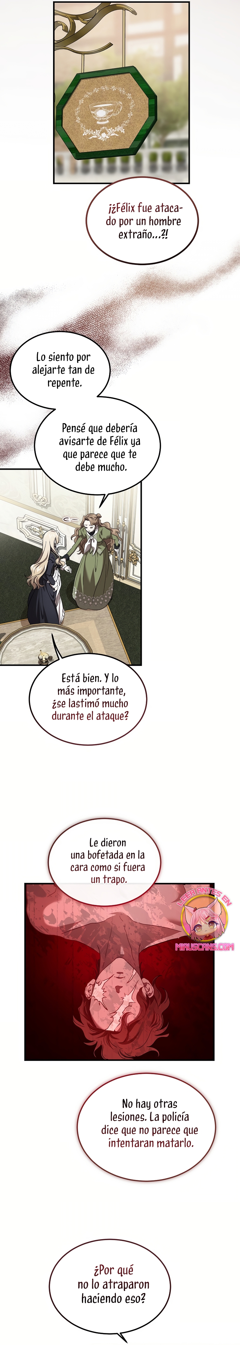 El demonio criará a una dama Capitulo 74 página 9