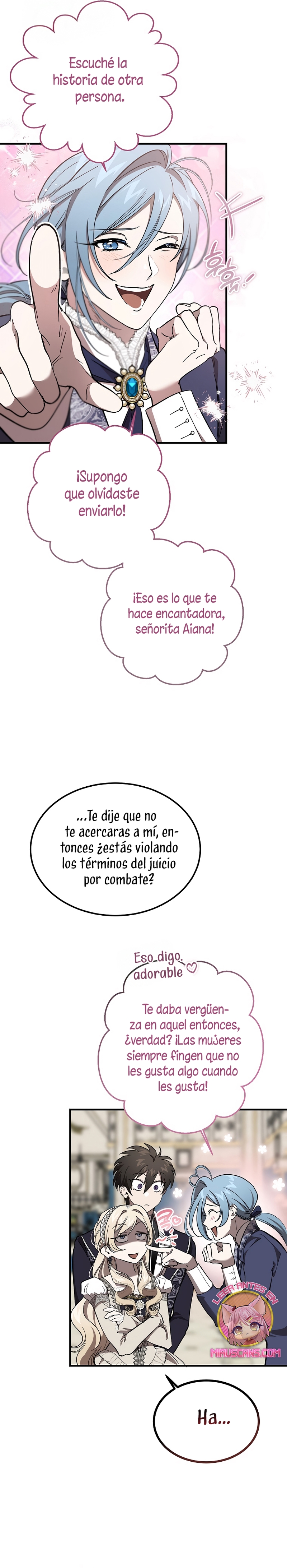 El demonio criará a una dama Capitulo 75 página 24