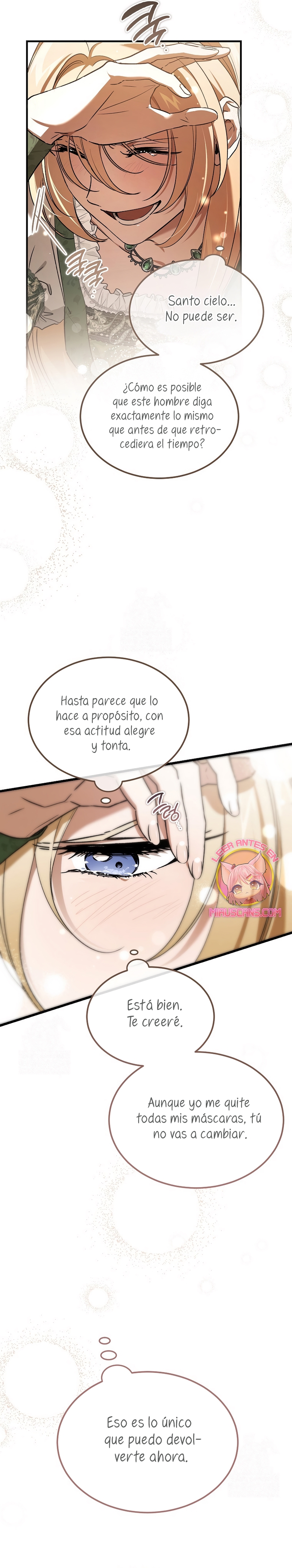El demonio criará a una dama Capitulo 83 página 18