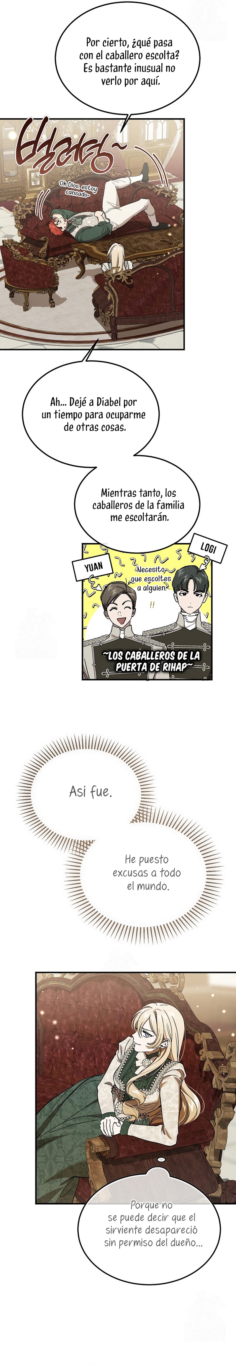 El demonio criará a una dama Capitulo 96 página 14