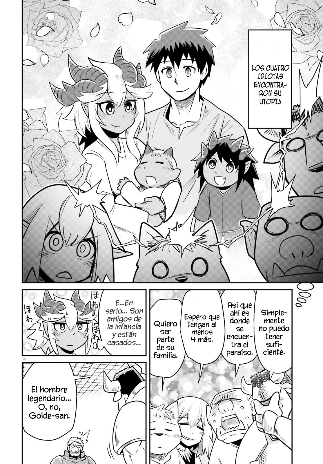 Dungeon No Osananajimi Capitulo 10: No me canso de los amigos de la infancia página 10