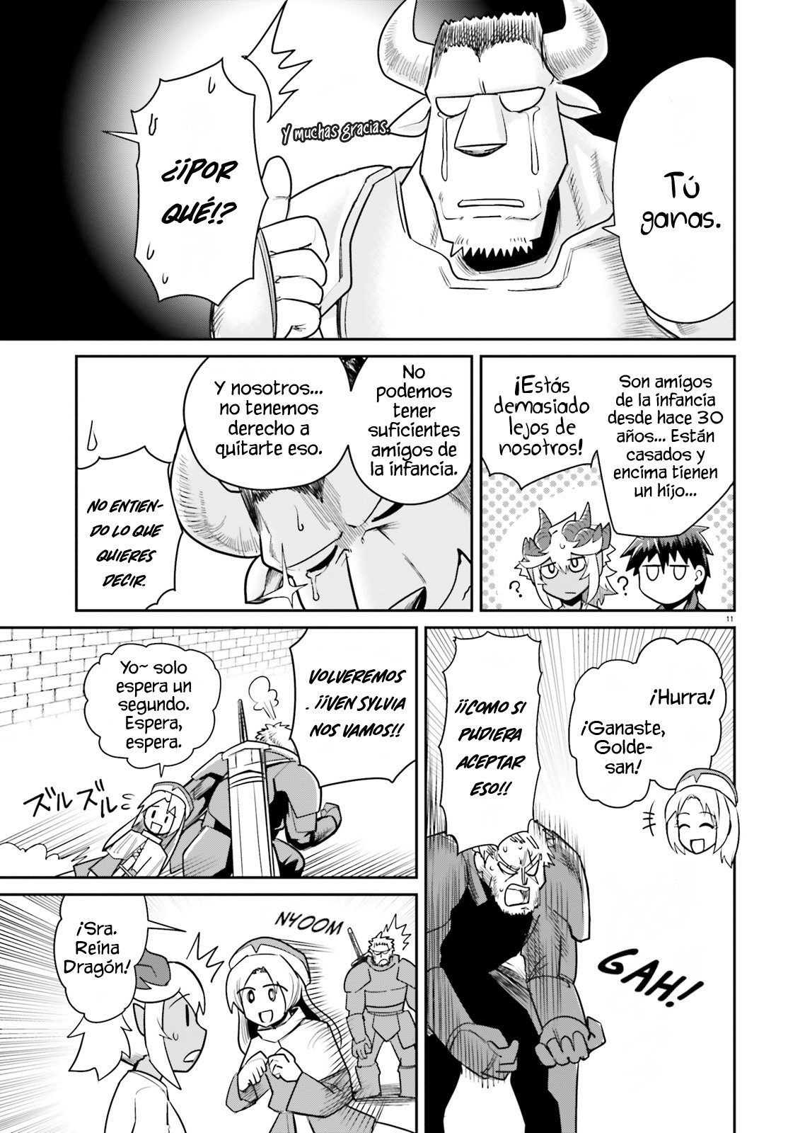 Dungeon No Osananajimi Capitulo 10: No me canso de los amigos de la infancia página 11