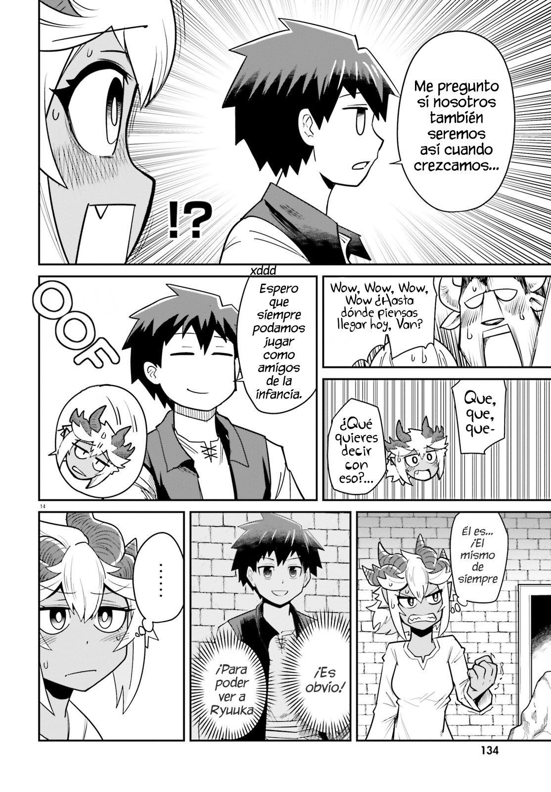 Dungeon No Osananajimi Capitulo 10: No me canso de los amigos de la infancia página 14
