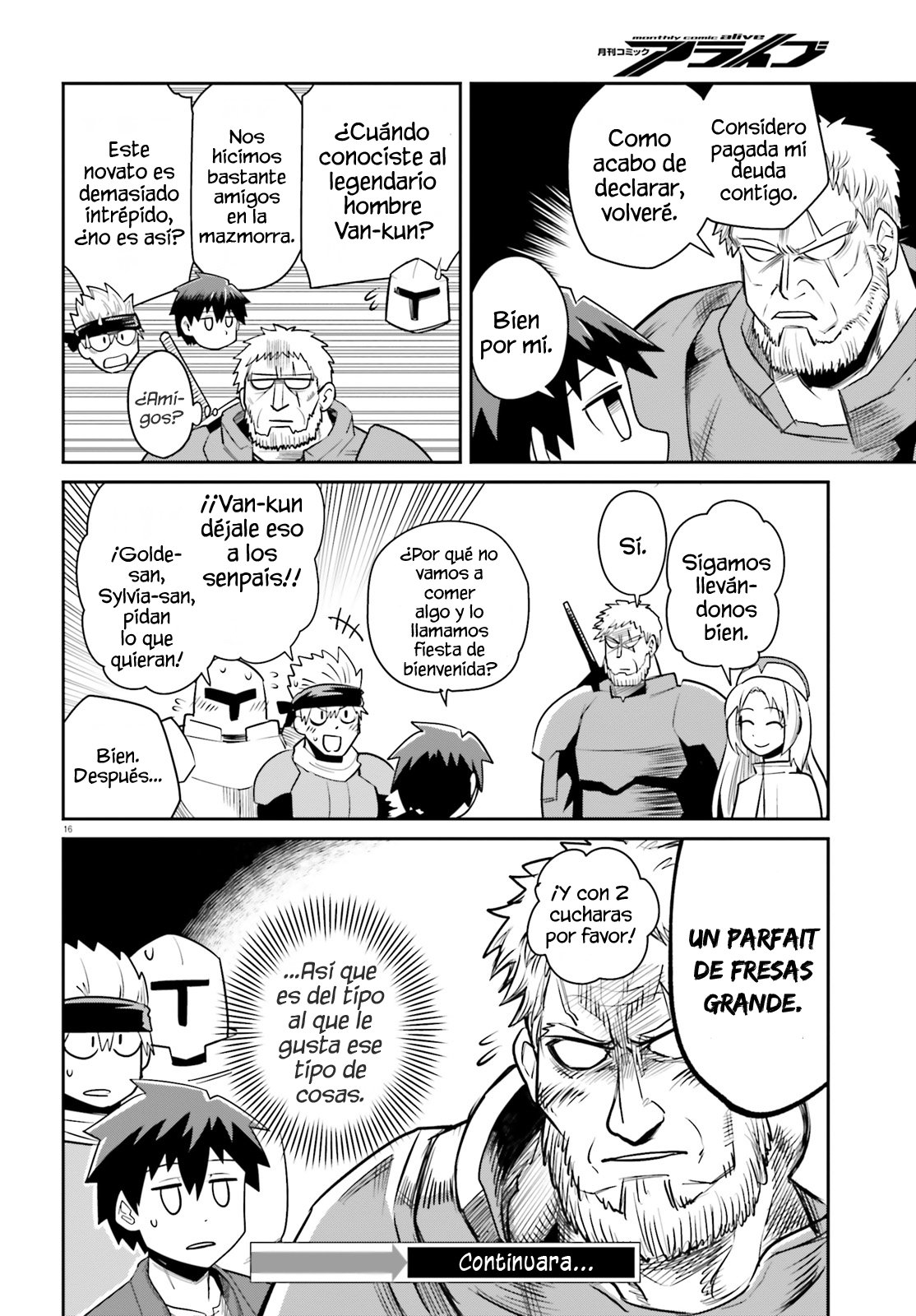 Dungeon No Osananajimi Capitulo 10: No me canso de los amigos de la infancia página 16