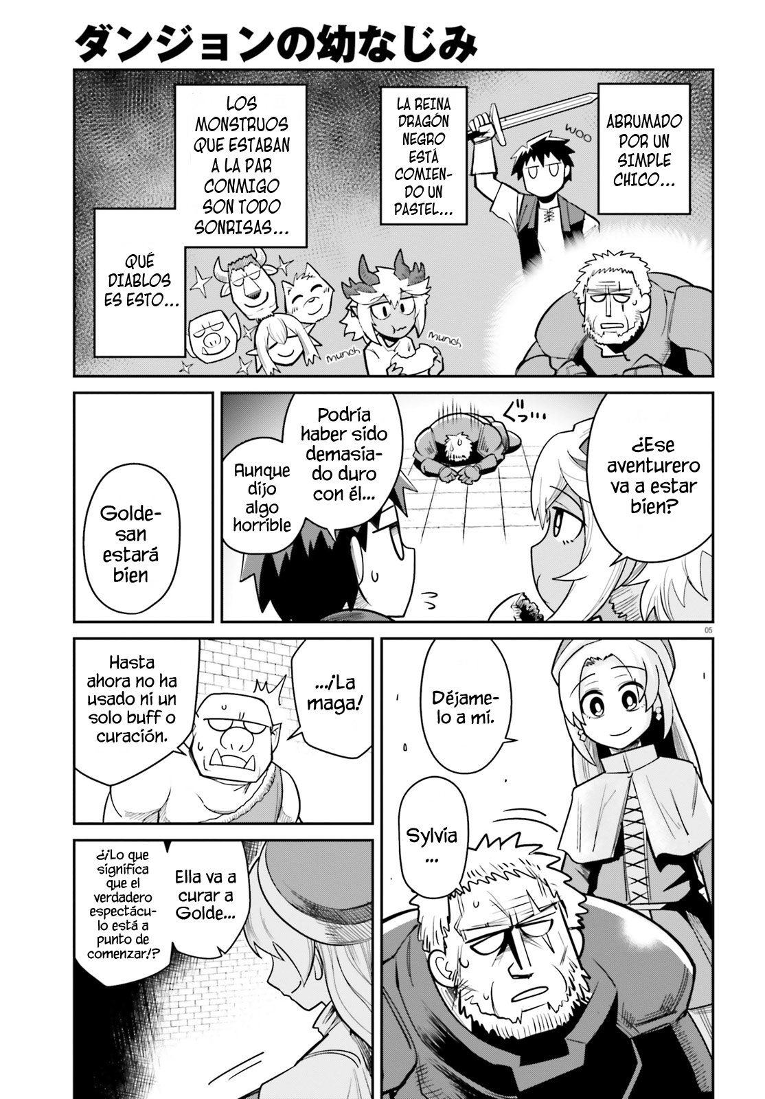 Dungeon No Osananajimi Capitulo 10: No me canso de los amigos de la infancia página 5