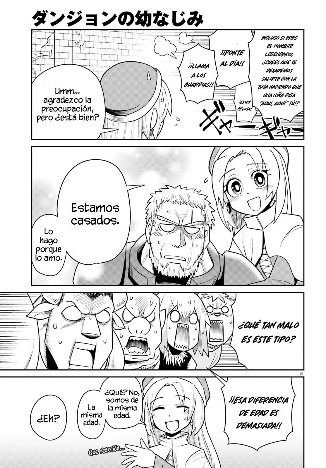 Dungeon No Osananajimi Capitulo 10: No me canso de los amigos de la infancia página 7