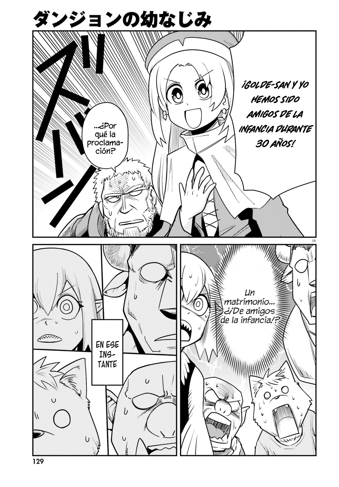 Dungeon No Osananajimi Capitulo 10: No me canso de los amigos de la infancia página 9