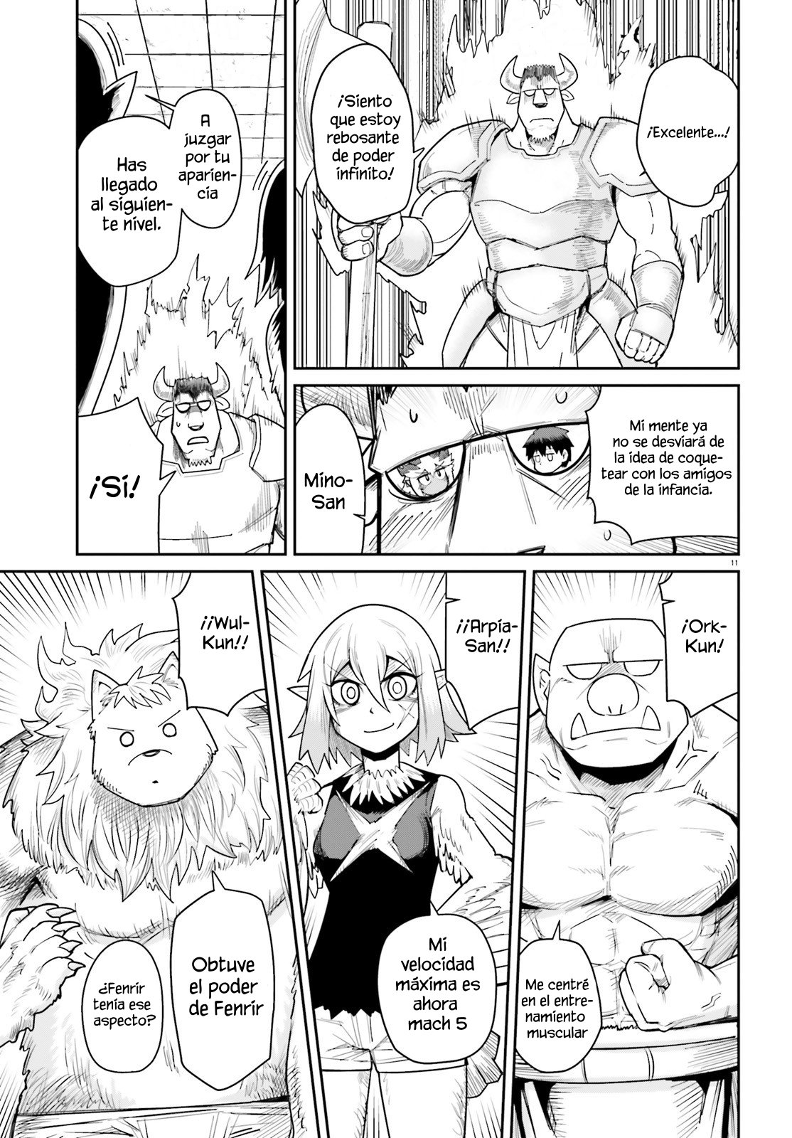 Dungeon No Osananajimi Capitulo 11: El toro es un buen jefe página 12