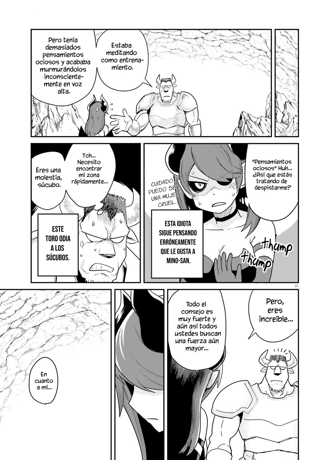 Dungeon No Osananajimi Capitulo 11: El toro es un buen jefe página 8