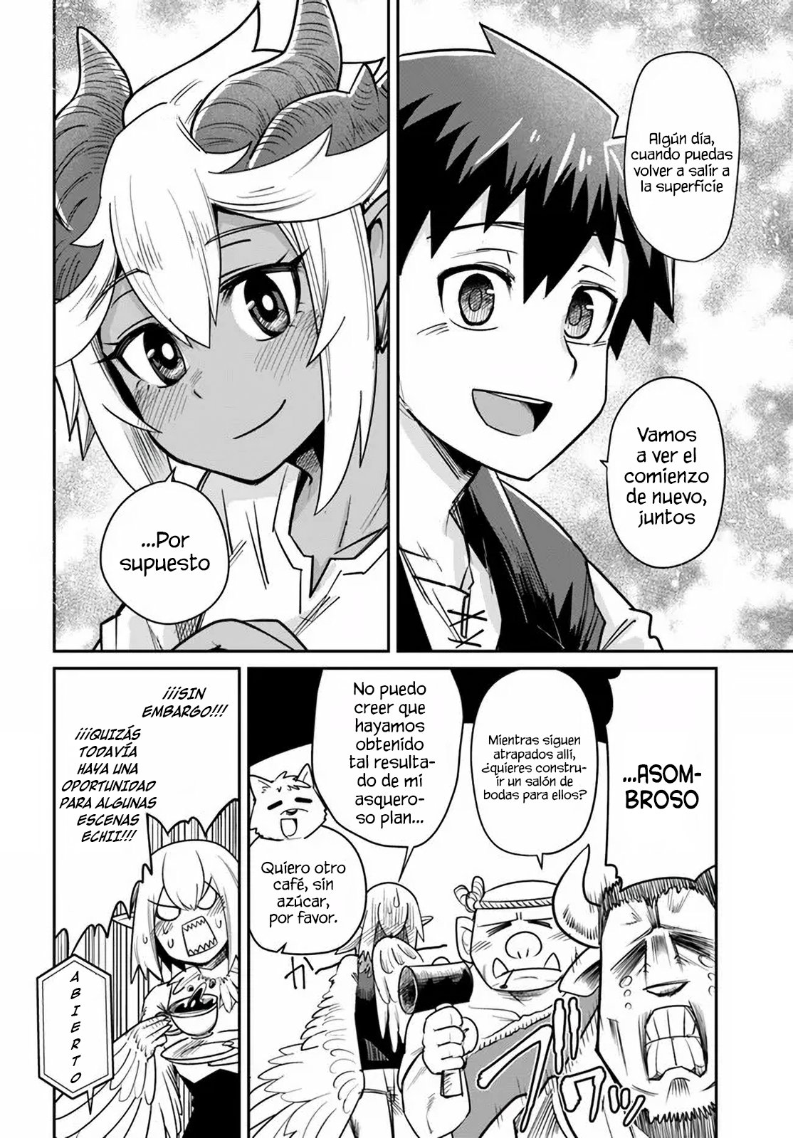 Dungeon No Osananajimi Capitulo 12: Los cuatro idiotas no pueden salir. página 11