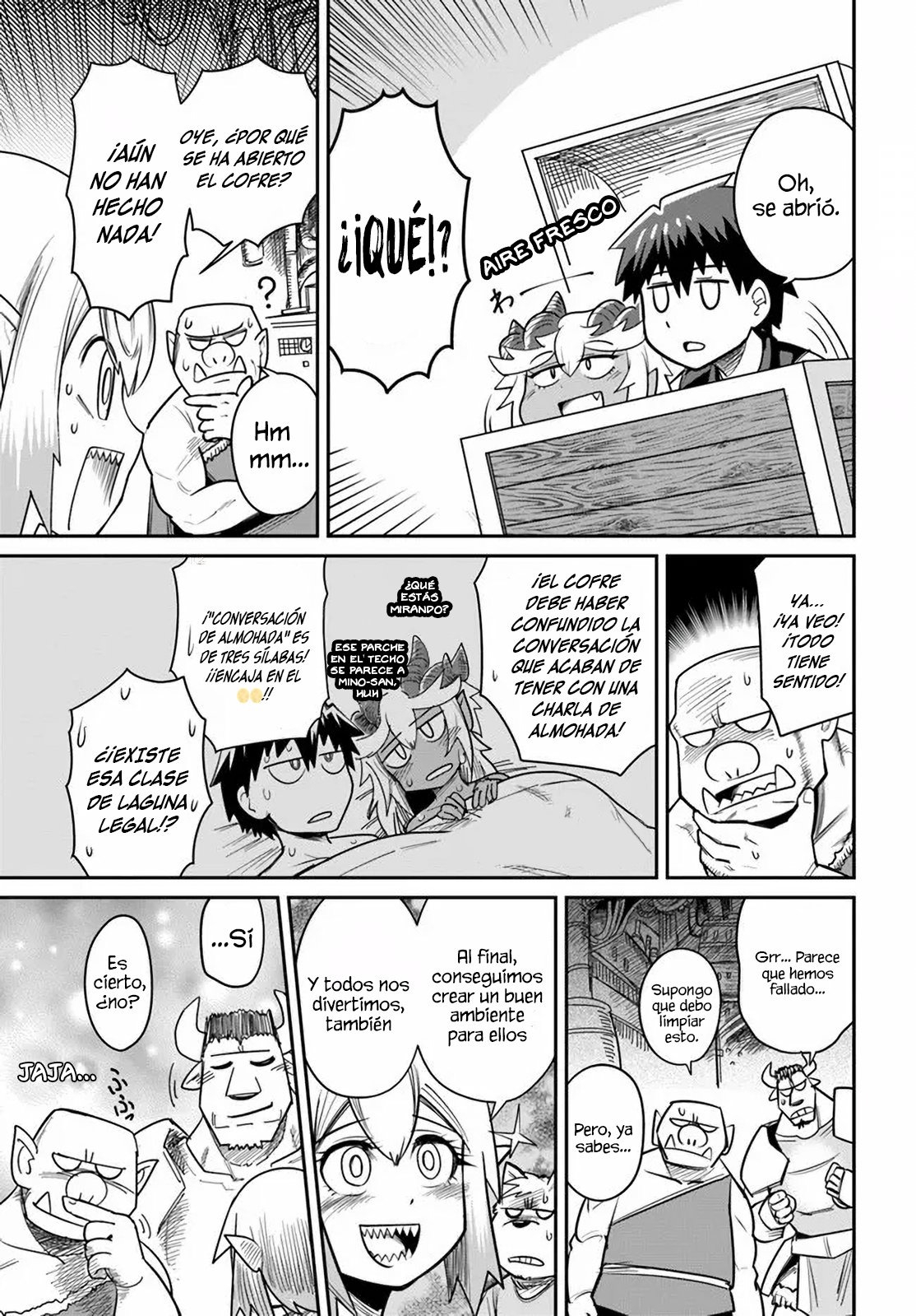 Dungeon No Osananajimi Capitulo 12: Los cuatro idiotas no pueden salir. página 12