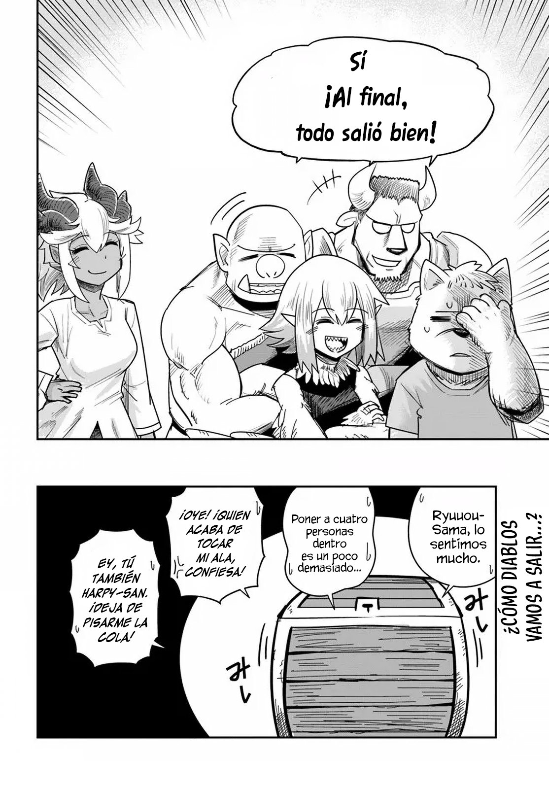Dungeon No Osananajimi Capitulo 12: Los cuatro idiotas no pueden salir. página 13