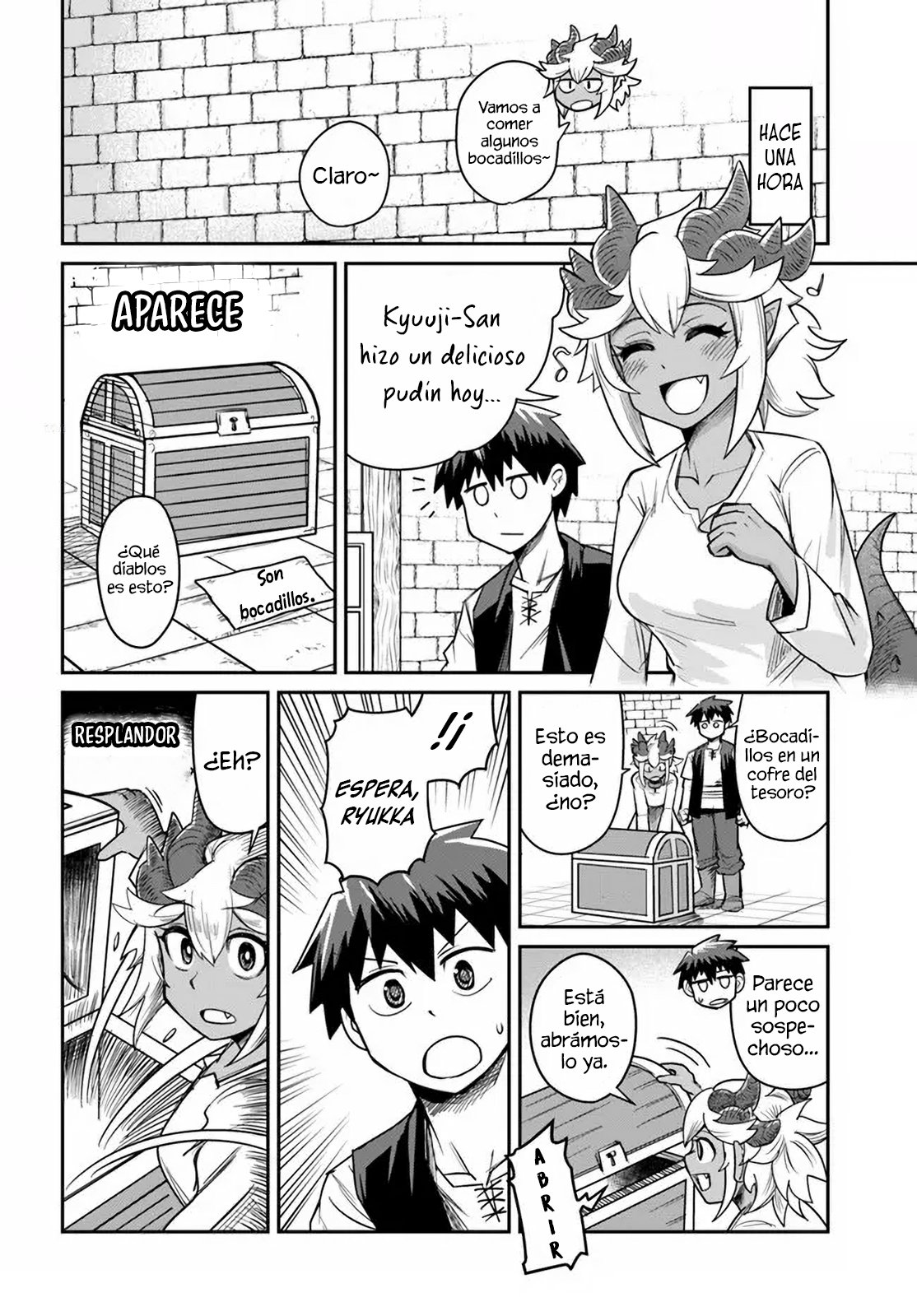 Dungeon No Osananajimi Capitulo 12: Los cuatro idiotas no pueden salir. página 3
