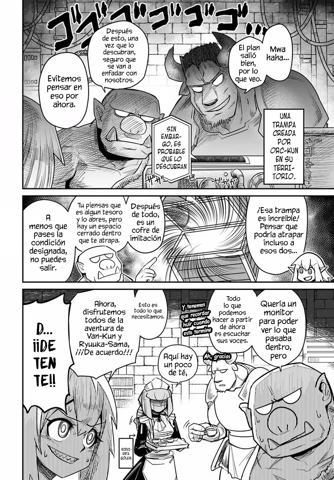 Dungeon No Osananajimi Capitulo 12: Los cuatro idiotas no pueden salir. página 5