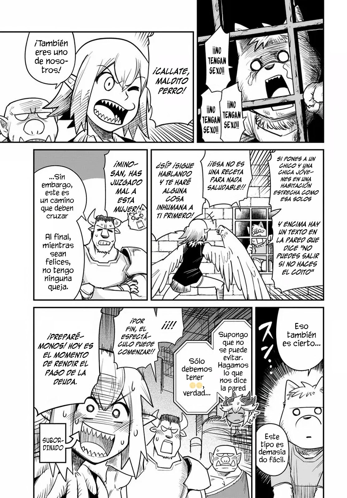 Dungeon No Osananajimi Capitulo 12: Los cuatro idiotas no pueden salir. página 6