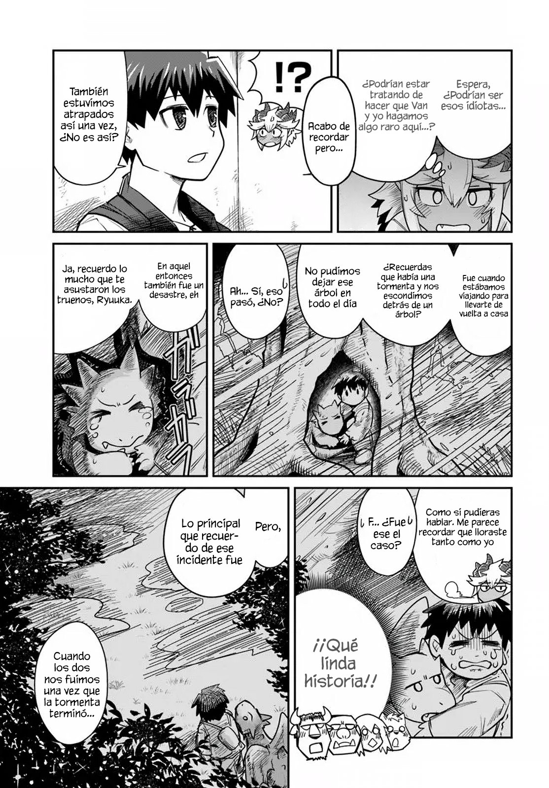 Dungeon No Osananajimi Capitulo 12: Los cuatro idiotas no pueden salir. página 8