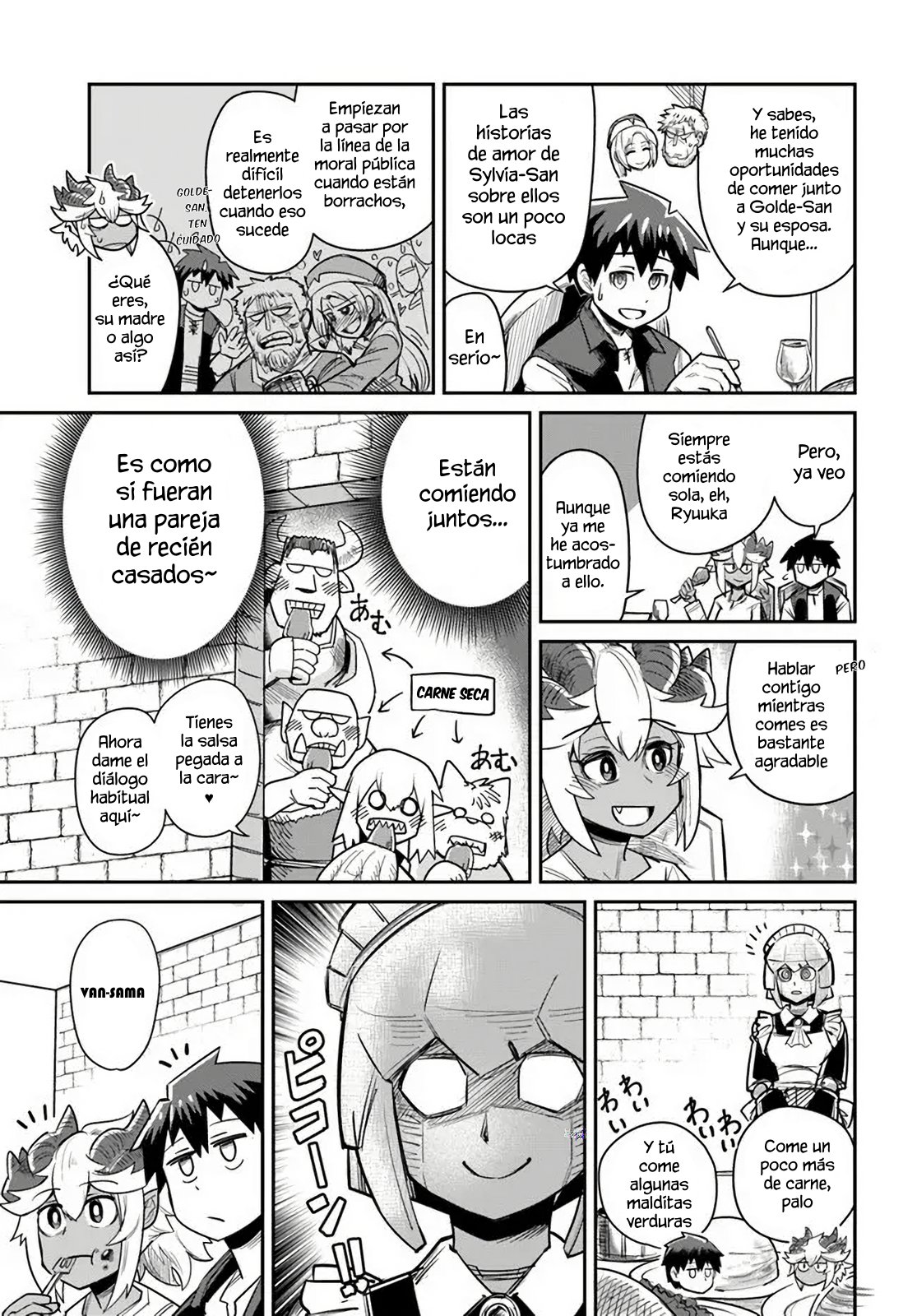 Dungeon No Osananajimi Capitulo 13: ¡Maid-San da miedo! página 10