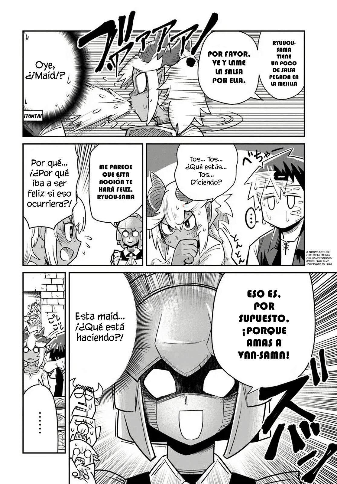 Dungeon No Osananajimi Capitulo 13: ¡Maid-San da miedo! página 11