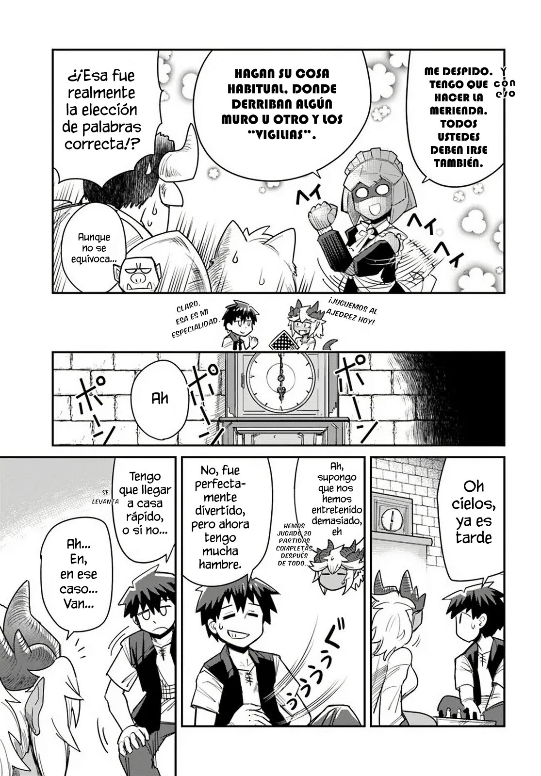 Dungeon No Osananajimi Capitulo 13: ¡Maid-San da miedo! página 8