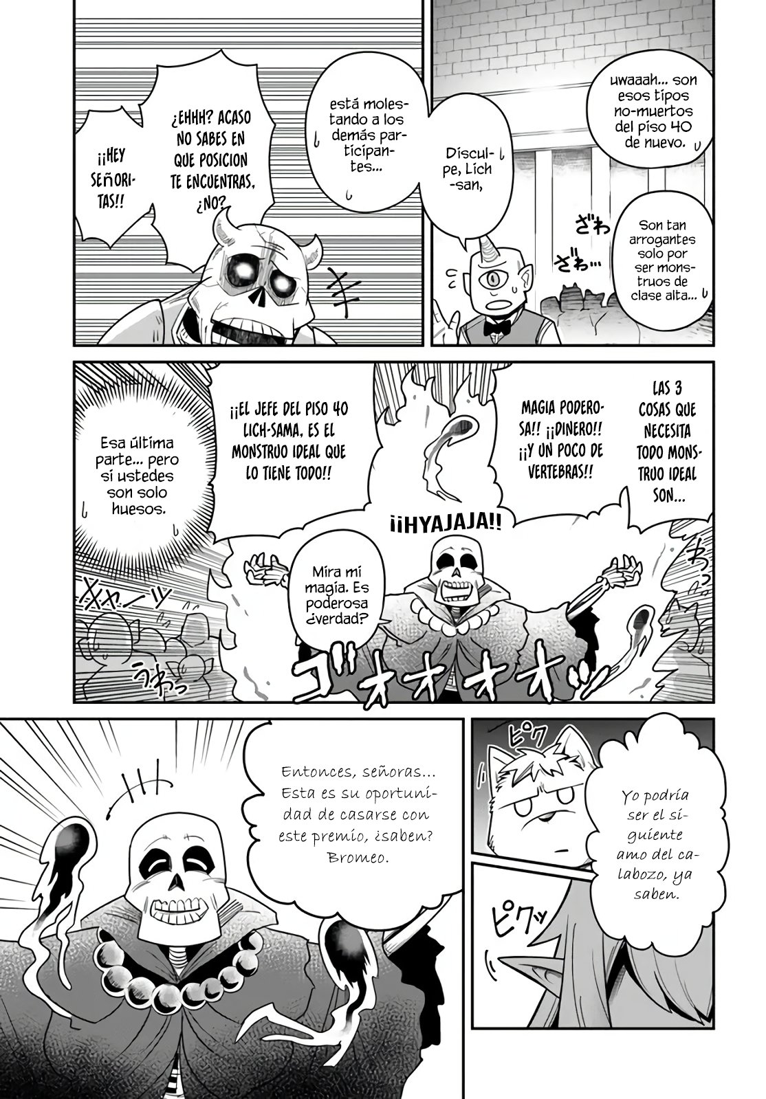 Dungeon No Osananajimi Capitulo 14: Harpy-San es carnívora página 10