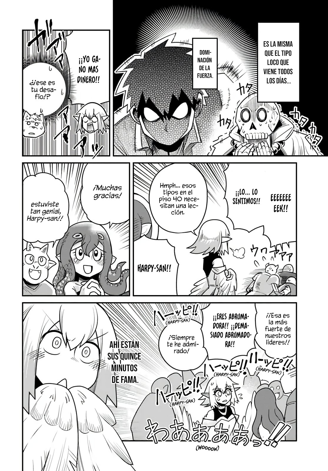 Dungeon No Osananajimi Capitulo 14: Harpy-San es carnívora página 13