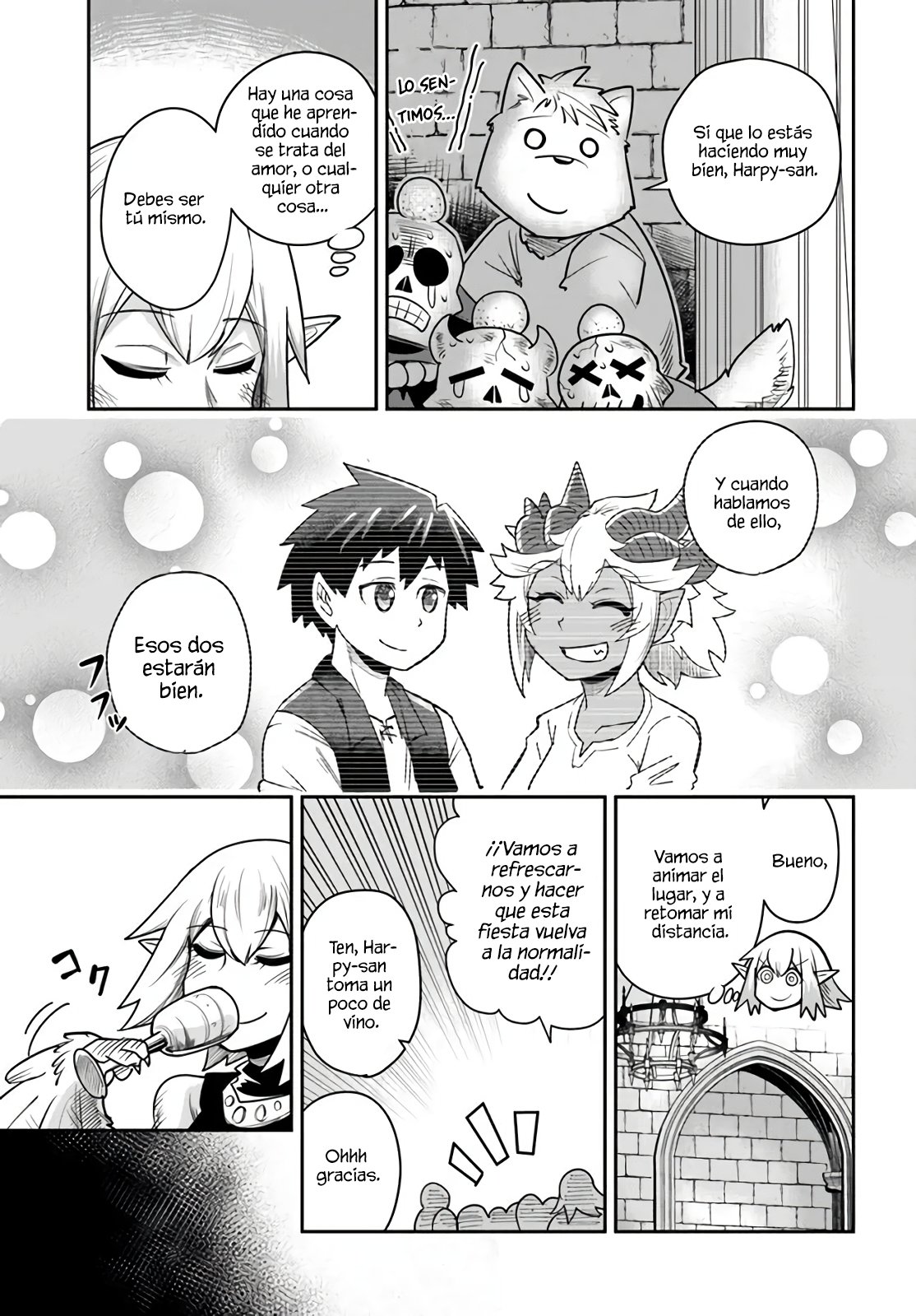 Dungeon No Osananajimi Capitulo 14: Harpy-San es carnívora página 14