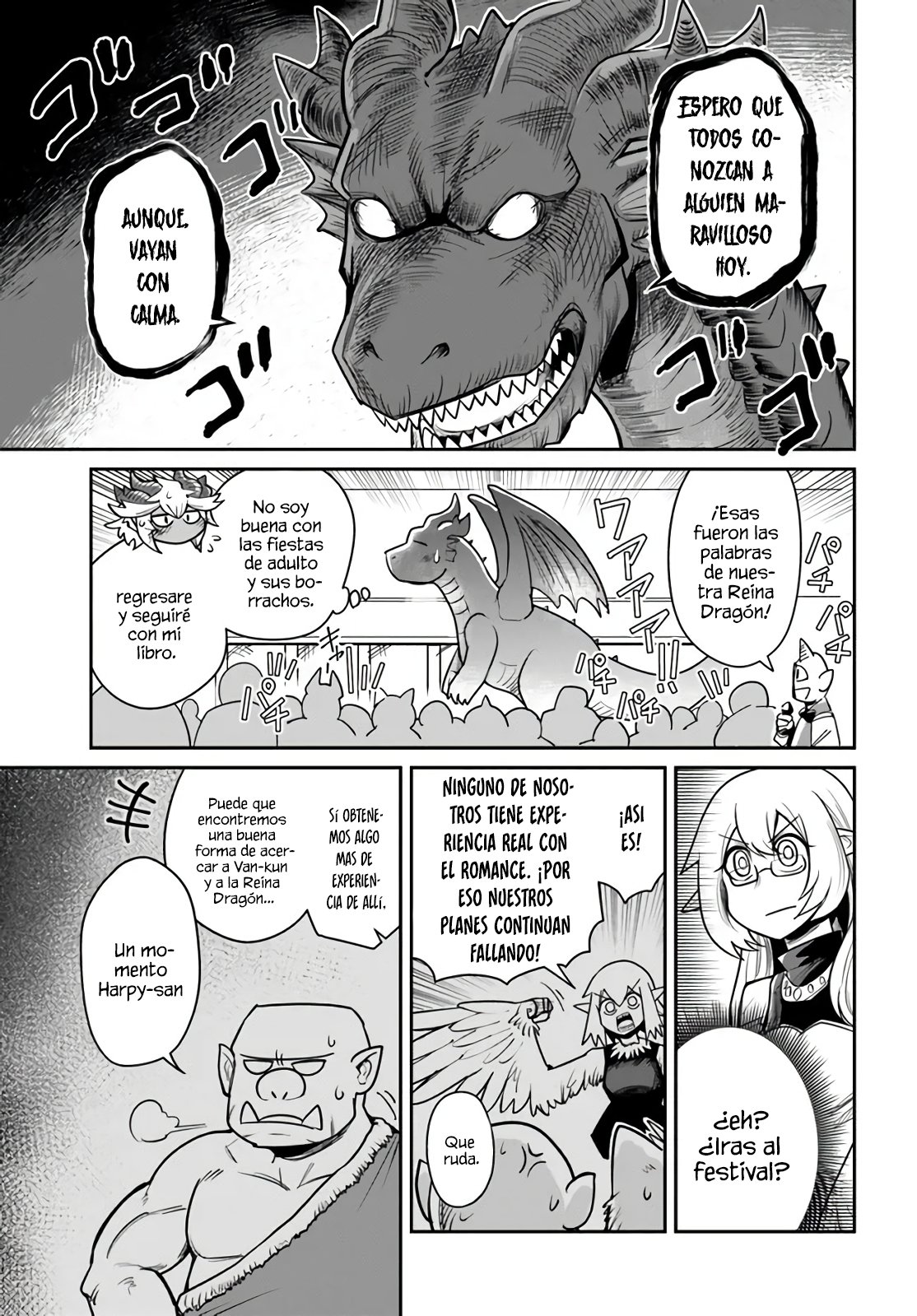 Dungeon No Osananajimi Capitulo 14: Harpy-San es carnívora página 4