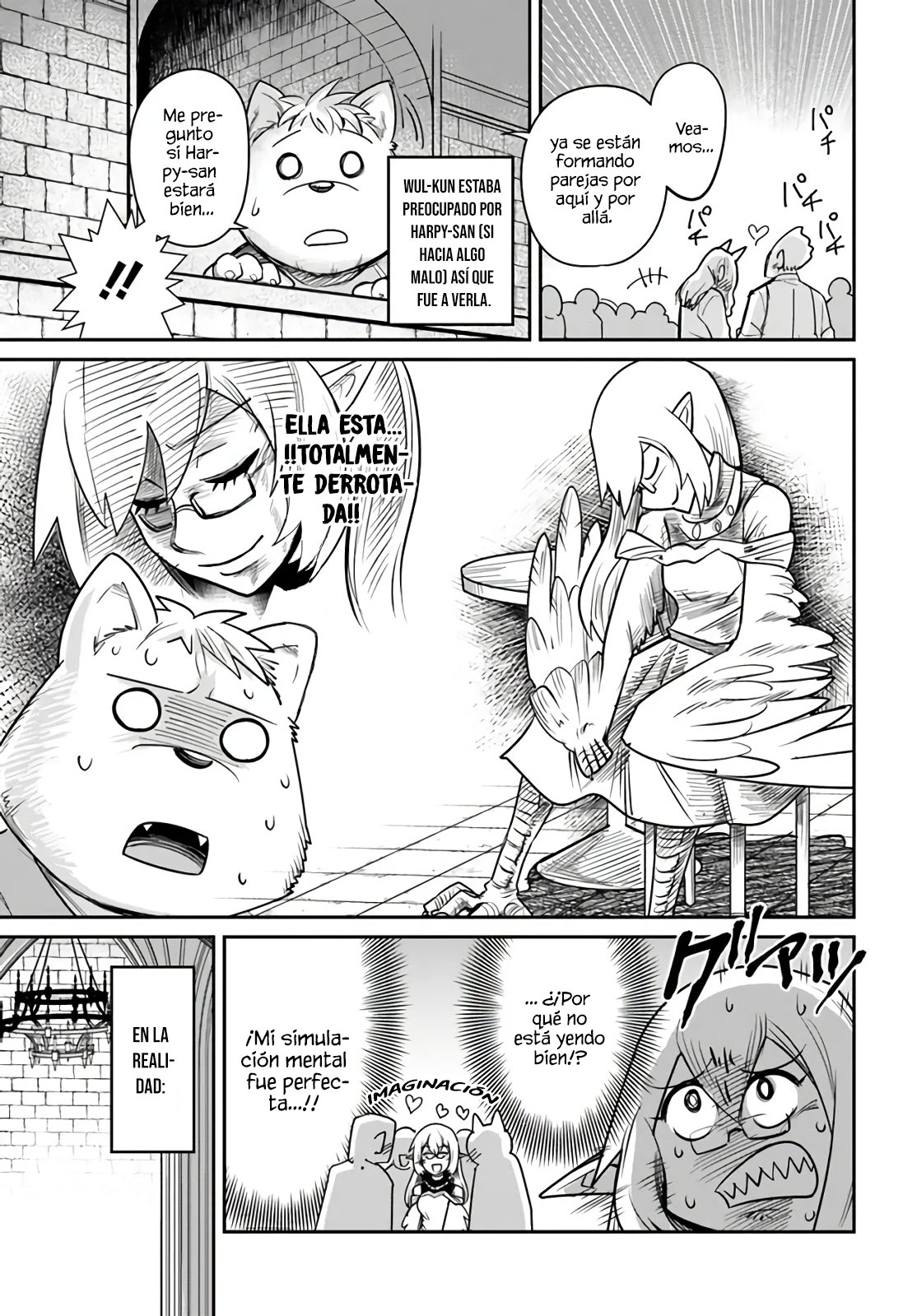 Dungeon No Osananajimi Capitulo 14: Harpy-San es carnívora página 6