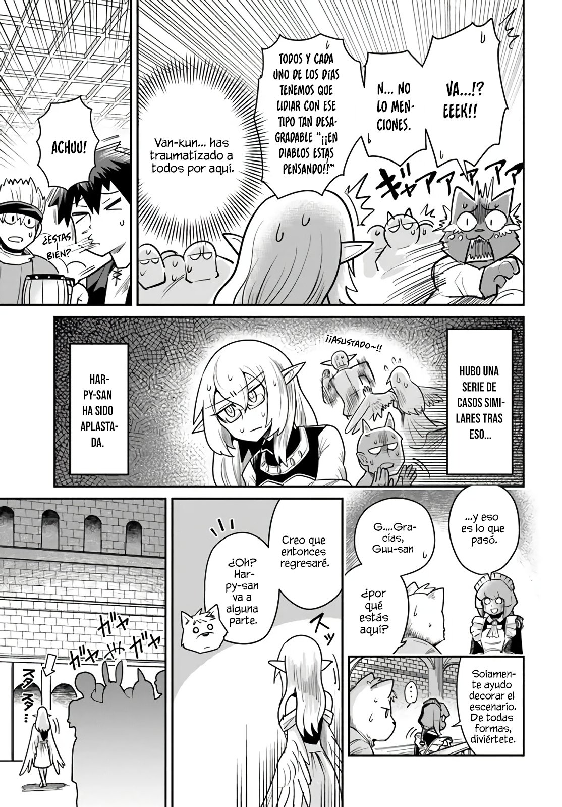 Dungeon No Osananajimi Capitulo 14: Harpy-San es carnívora página 8