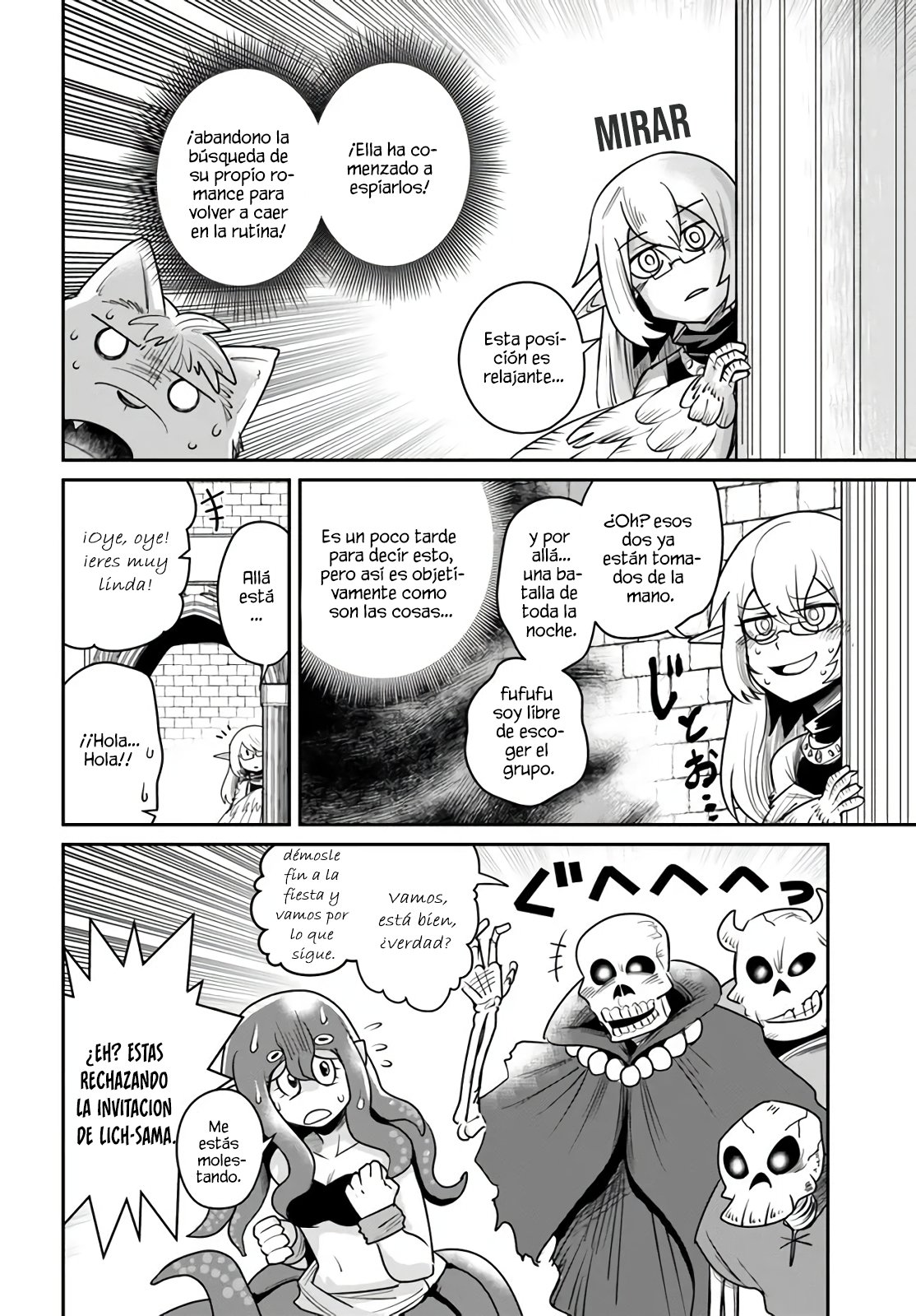Dungeon No Osananajimi Capitulo 14: Harpy-San es carnívora página 9