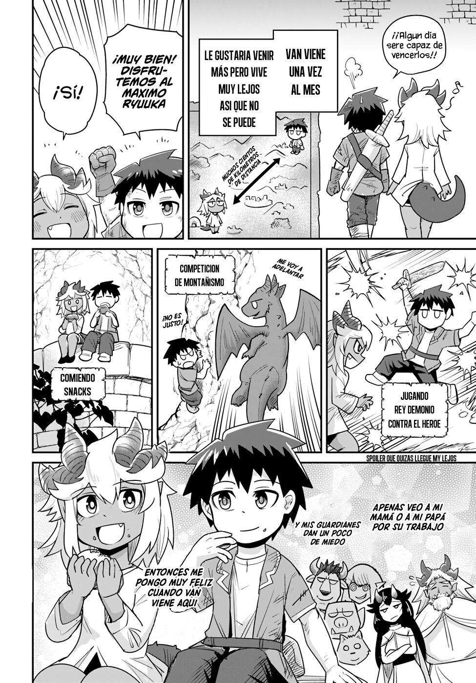 Dungeon No Osananajimi Capitulo 16.5: El segundo año como amigos de la infancia página 2